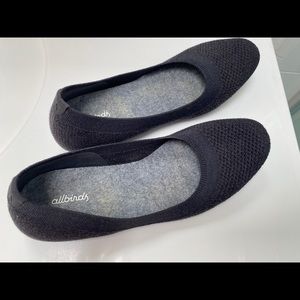 Very Gently Worn Allbirds Women’s Flats- Black